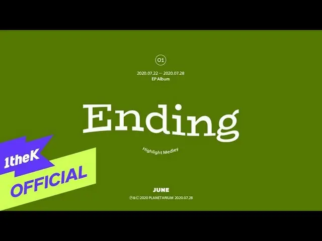 【公式loe】 [Teaser] JUNE(準)_ The 1st Mini Album [Ending]Highlight_ _ Medley   