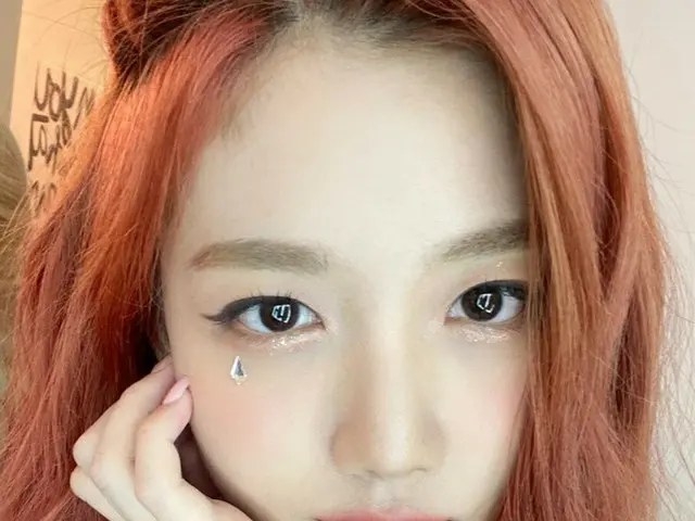 【t公式】Cherry Bullet、[ #ユーズド#YUJU]涙輝く 光沢涙 付けた！ #CherryBullet #Cherry Bullet