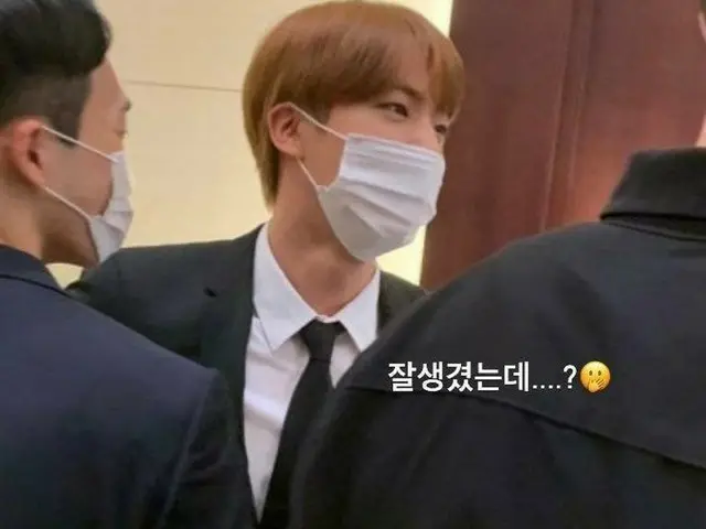 #BTS(防弾少年団) JIN、本日は実兄の結婚式