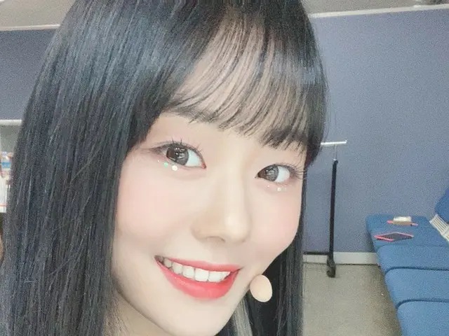 【t公式】Cherry Bullet、[ #チェリン#CHAERIN]卵アロハ〜ああに〜！🏝✨👋 #CherryBullet #Cherry Bullet