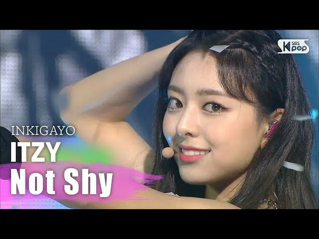 【公式sb1】ITZY_ _ (ITZY) -  Not Shy人気歌謡_ inkigayo 20200830   