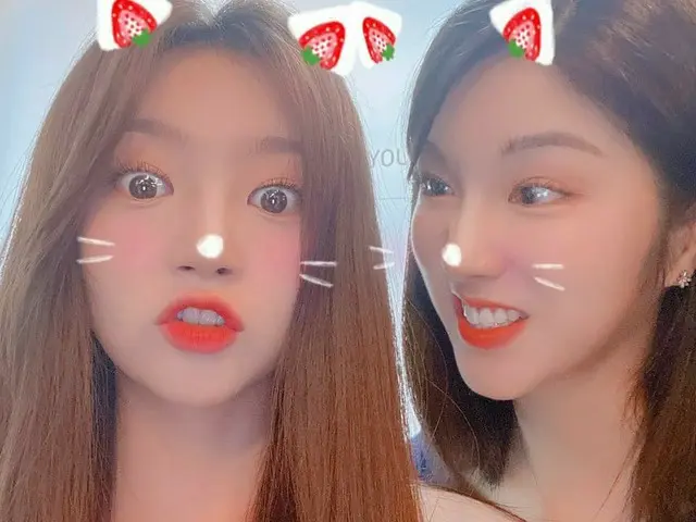 【t公式】LABOUM、[ #翌】ラテ💗9月にもパイティングです🤘🤘   #LABOUM #ジエン #ジンイェとヘンニ #LABOUM #ZN #HAEI