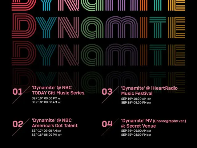 【d公式big】#BTS #BTS(防弾少年団)Dynamite Promotion Schedule  -  September  #BTS_Dynamite