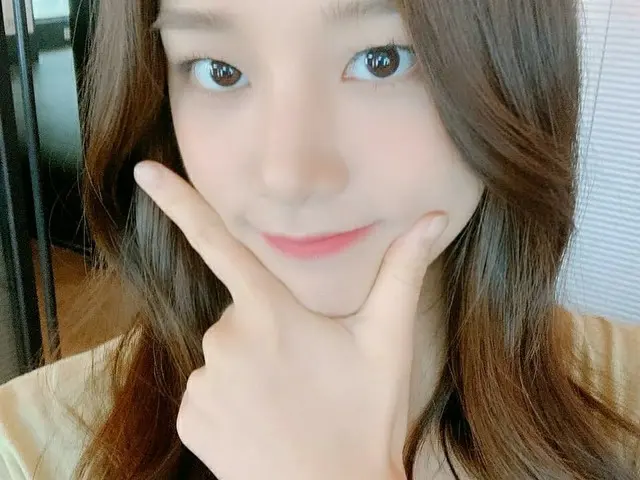 【t公式】LABOUM、[ #ソルビン]あなた台風被害ないように、すべてに注意してください🙏大変でも、もう少し頑張れ❣マスクもしっかり！   #LABOUM 