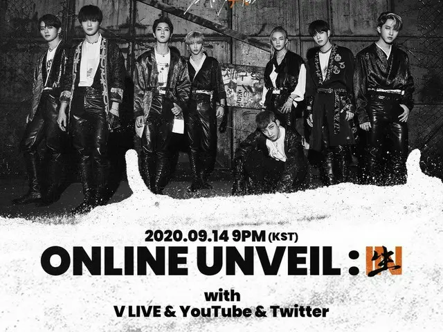 【d公式jyp】Stray Kids  ONLINE UNVEIL：IN生 WITH V LIVE＆YouTube＆Twitter  2020.09.14 9P