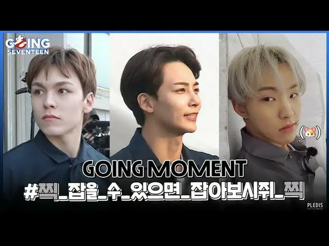 【公式】SEVENTEEN、[GOING MOMENT]幽霊よりもキャッチ難しいラットがある？！セボンがマウス〜🐭   
