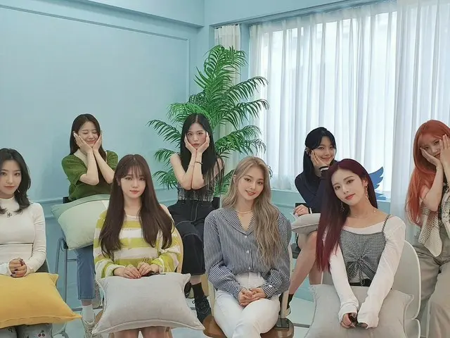 【t公式】fromis_9、[💌 #fromis_9]少し異なるfromis_9に会うあげる💓しばらくして5時！私たち#TwitterBlueroomで会い