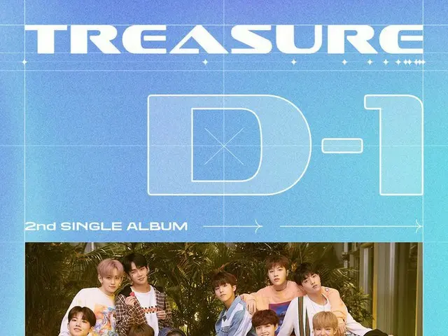 【d公式yg】#TREASURE「THE FIRST STEP：CHAPTER TWO」D-1 POSTER  2nd SINGLE ALBUM「THE FIR