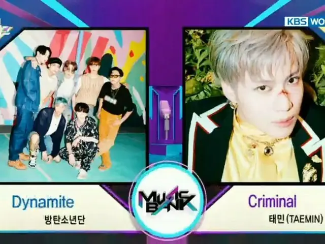 「#BTS(防弾少年団) vs #SHINee テミン」、本日の1位候補