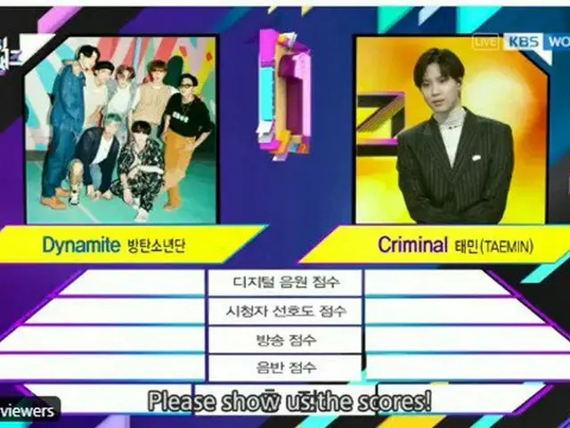 #SHINee テミンが踊るBTSの「Dynamite」