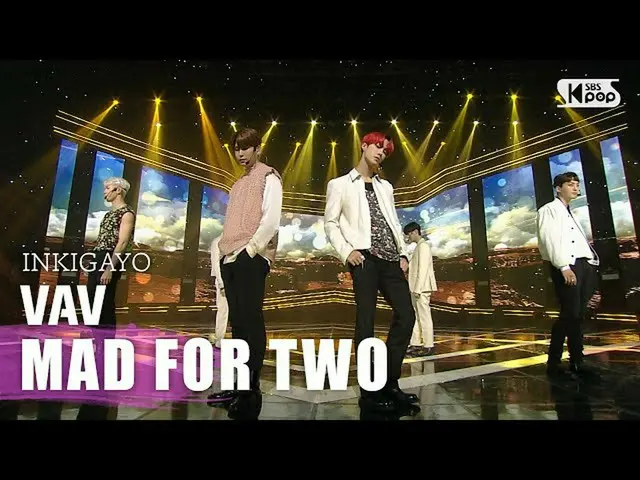 【公式sb1】VAV_ _ (VAV_ ) -  MAD FOR TWO人気歌謡_ inkigayo 20200920   