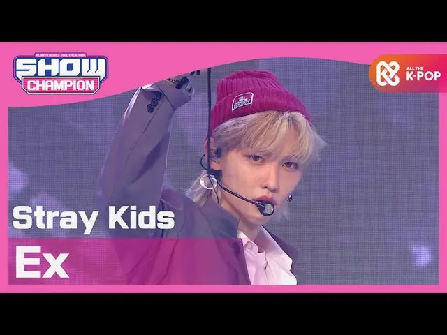 【公式mbm】【Show Champion】【COMEBACK] StrayKids_  - ブーム(StrayKids_ _  -  Ex)l EP.372 
