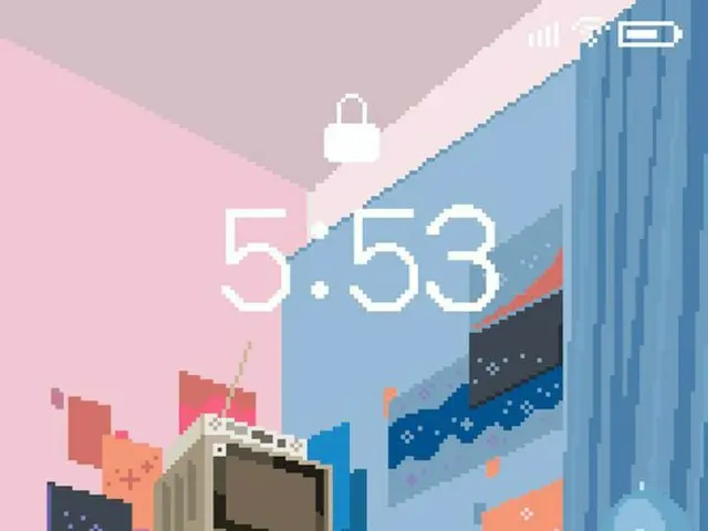 【d公式big】minisode1：Blue Hour  -  Pixel Art R Ver
