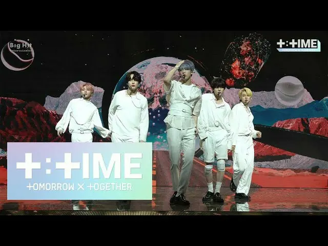 【公式】TXT、[T：TIME]「Run Away」stage @ LOTTE DUTY FREE ONLINE FAMILY CONCERT  -  TXT 