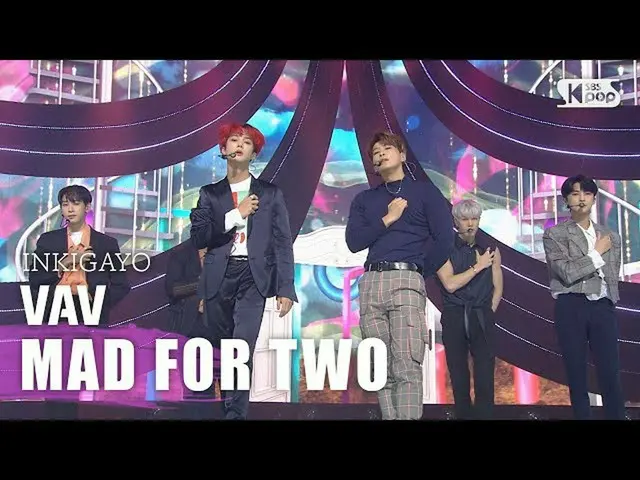 【公式sb1】VAV_ _ (VAV_ ) -  MAD FOR TWO人気歌謡_ inkigayo 20201011  