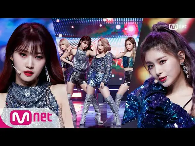 【公式mnk】派手なパフォーマンス！ 「EVERGLOW_ 」の「LA DI DA」の舞台KPOP TV Show | MCOUNTDOWN_ _ 201015