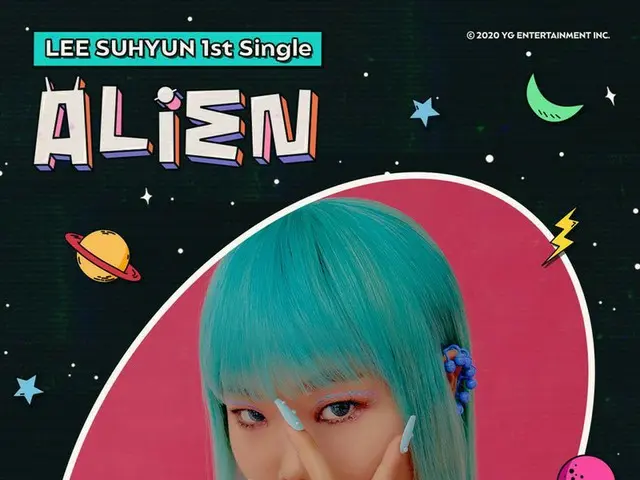 【d公式yg】LEE SUHYUN「ALIEN」D-DAY POSTER 1st Single ✅2020.10.166PM  #イ・スヒョン#LEESUHYU
