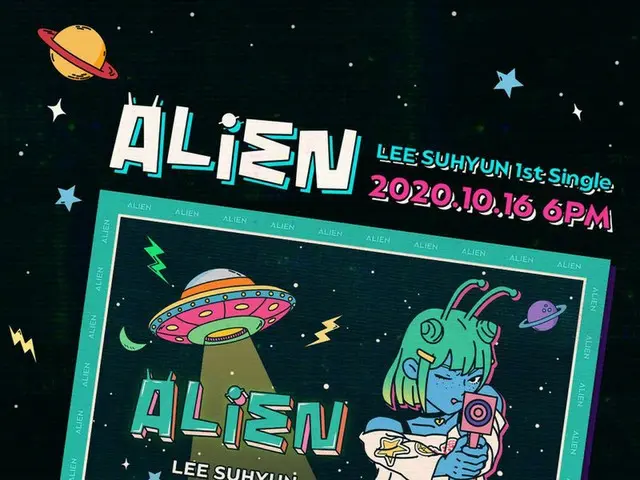 【d公式yg】AKMU_LEE SUHYUN「ALIEN」RELEASE COUNTER Originally posted by 1st Single ✅20