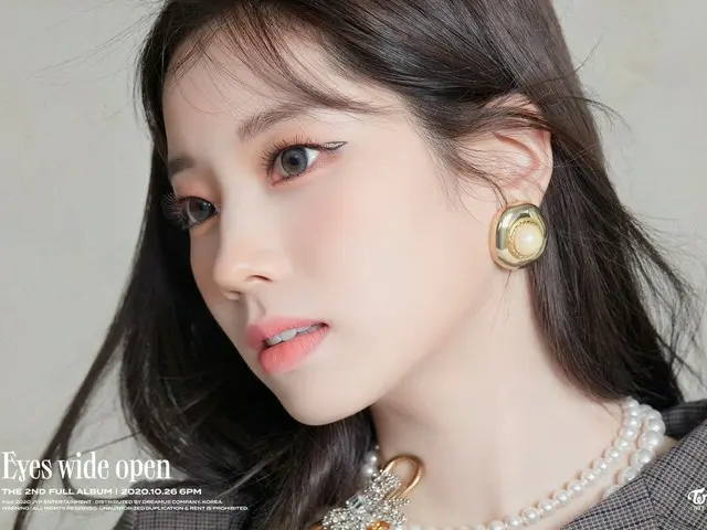 【d公式jyp】TWICE THE 2ND FULL ALBUM Eyes wide open  -  I CAN NOT STOP ME STYLE Teas