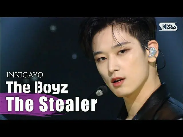 【公式sb1】THEBOYZ_ _ (THEBOYZ_ ) -  THE STEALER人気歌謡_ inkigayo 20201018  