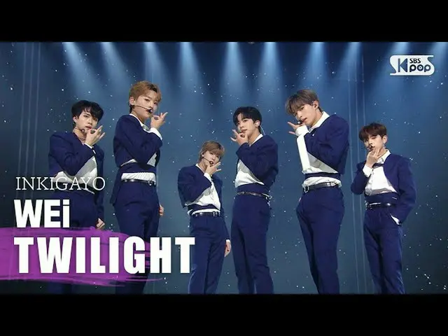 【公式sb1】WEi(WEi) -  TWILIGHT人気歌謡_ inkigayo 20201018  