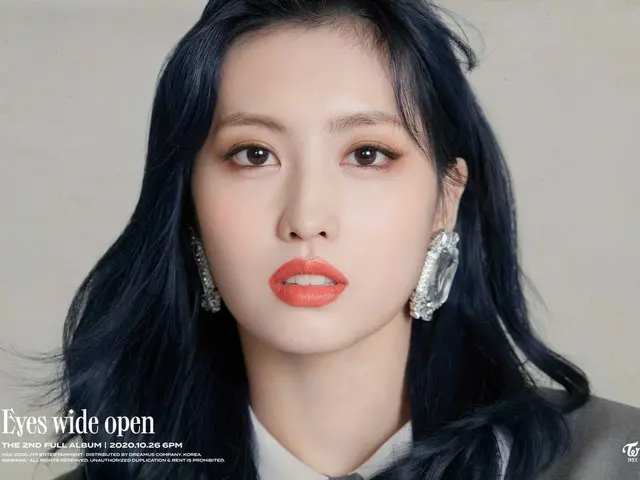 【d公式jyp】TWICE THE 2ND FULL ALBUM Eyes wide open  -  I CAN NOT STOP ME STYLE Teas