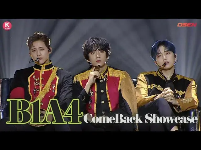 【JT公式】B1A4、RT Kstyle_news: B1A4がファン待望のカムバック！ショーケースで披露した「映画のように」＆「オレンジ色の空はどんな味なのか