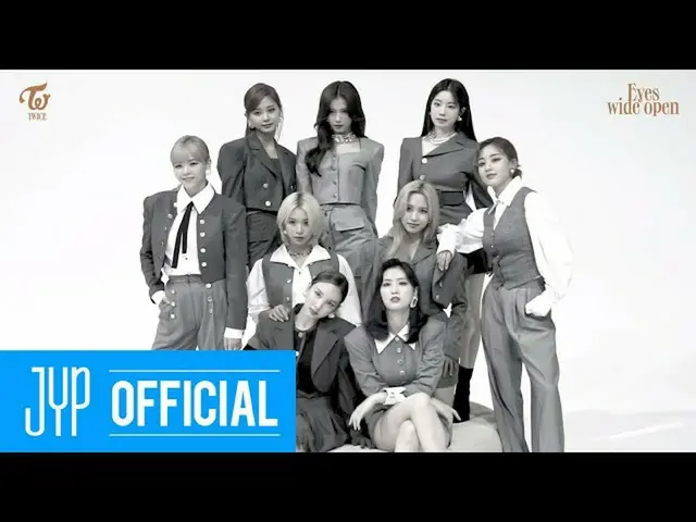 【公式jyp】TWICE "Eyes wide open" Jacket making film  
