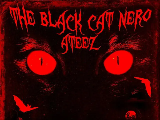【T公式】ATEEZ、[🎃] ATEEZ - 「THE BLACK CAT NERO」Halloween Performance Teaser Poster⠀