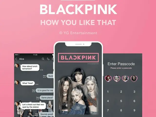 【d公式yg】The world-famous K-POP girl group BLACKPINK brings you a chic and stylish