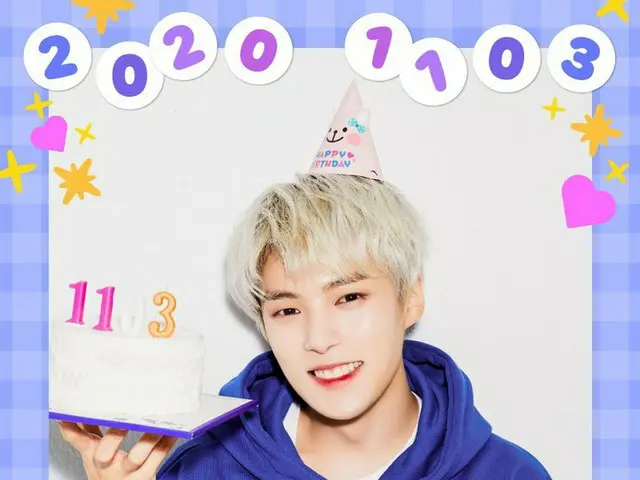 【d公式sta】🎉201103 ❤️HAPPY BIRTHDAY #MONSTAX #MINHYUK❤️ #MONSTA X ' #ミンヒョク」の誕生日を祝う