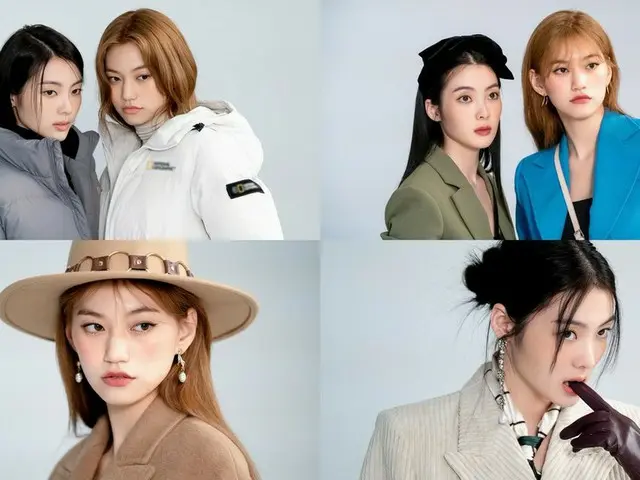 【d公式fan】【 #キム・ドヨン #ルーシー] Weki Meki_キム・ドヨンXルーシー、洗練されたオーラの完全「ツインケミ」グラビア  