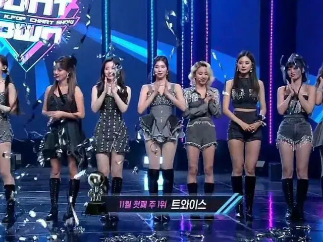 #TWICE、本日の1位