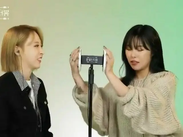 【t公式】MAMAMOO、RT M2MPD：信じドゥトマム大根ASMRも信じ聞くんですって？万能アイドルMAMAMOOムンビョルXフィインの #チングルインタビ