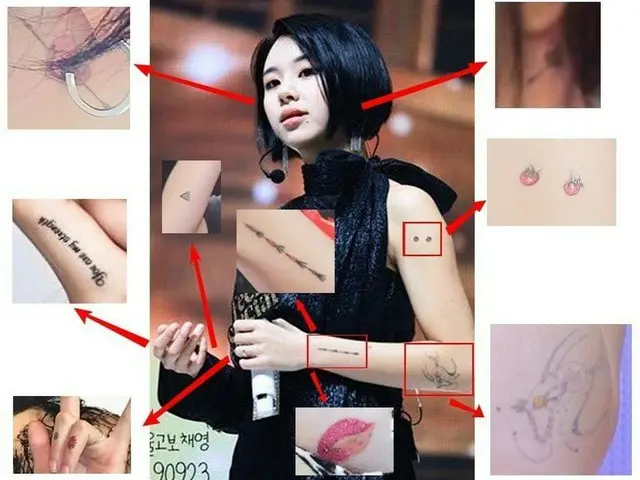 #TWICE チェヨン、「過去のタトゥー」はこの写真
