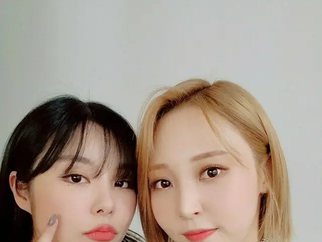 【t公式】MAMAMOO、[ #ムンビョル #フィイン]ムンビョルこのフィインがが一緒にした「チングルインタビュー」がしばらくして11時に公開されます🙌🏻私