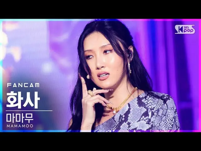 【公式sb1】【テレビ1列_]MAMAMOO_ ファサ「AYA」(MAMAMOO_ _ HWASA FanCam)│@ SBS 人気歌謡_2020.11.08