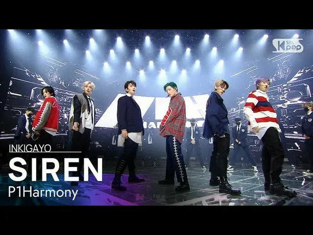 【公式sb1】P1Harmony_ _ (P1Harmony_ ) -  SIREN人気歌謡_ inkigayo 20201108  