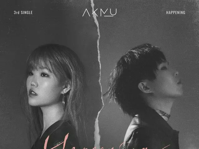 【d公式yg】#AKMU「HAPPENING」TITLE POSTER 3rd Single ✅2020.11.166pm #アクミュ#イチャンヒョク#LEEC