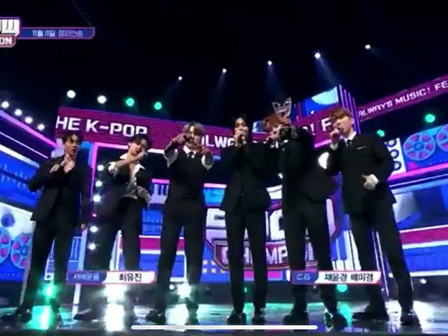 #MonstaX、本日の1位