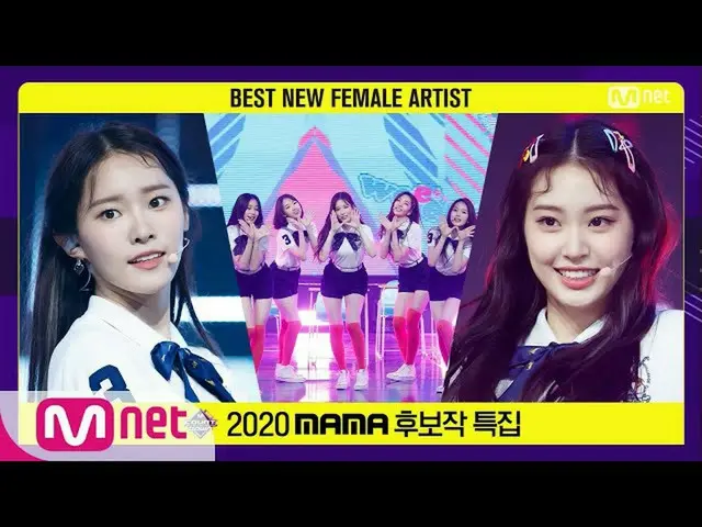 【公式mnk】【「Best New Female Artist」Weeekly_ _  -  Tag Me(@Me)] 2020 MAMA Nominee Sp