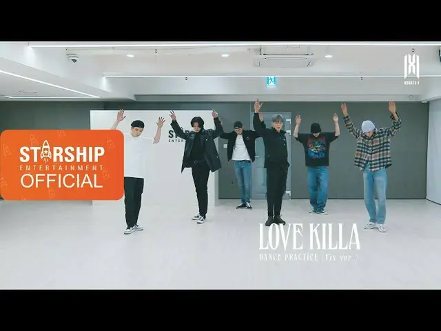 【公式sta】MONSTA X  - 「Love Killa」Dance Practice(Fix ver