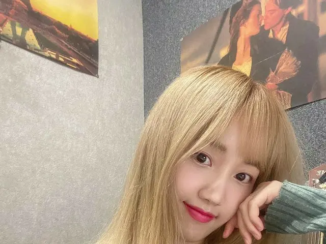 【t公式】Cherry Bullet、[ #ヘユン#HAEYOON]今日撮った写真🙊レポートパールレにアット#CherryBullet #Cherry Bul