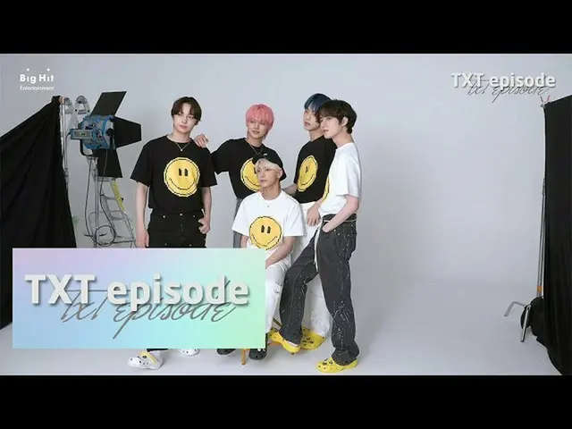 【公式】TXT、[EPISODE] TXT(TOMORROW X TOGETHER(TXT))BLUE HOUR UNIFORM Photo Shooting 