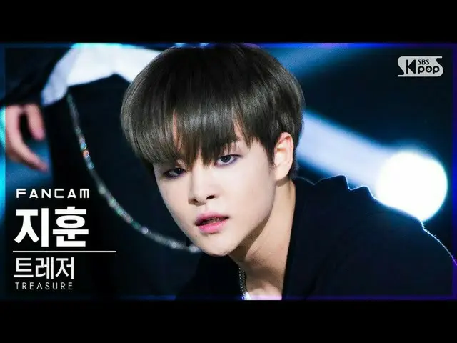 【公式sb1】【テレビ1列_]TREASURE_ _ ジフン「音(MMM)」(TREASURE_ _ _ JIHOON FanCam)│@ SBS 人気歌謡_2