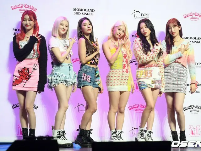 MOMOLAND、「Ready Or Not」発売ショーケース開催