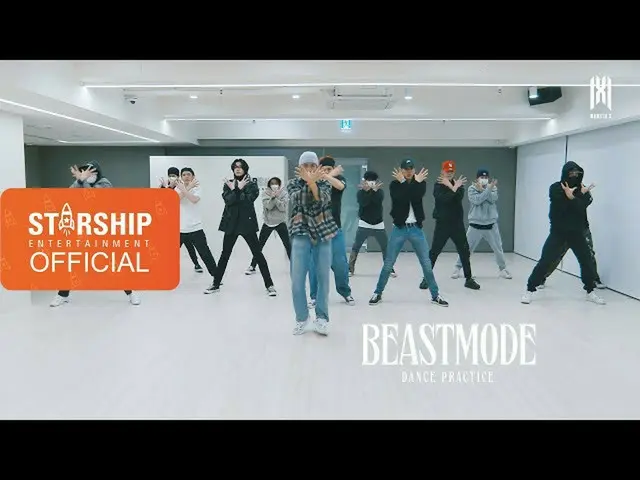 【公式sta】MONSTA X  - 「BEASTMODE」Dance Practice  
