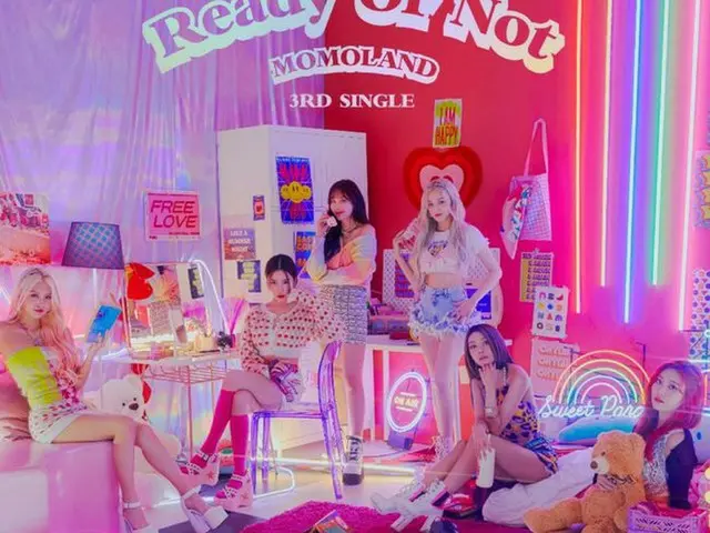 MOMOLAND、新曲「Ready Or Not」のMVが1000万再生回数を突破。
