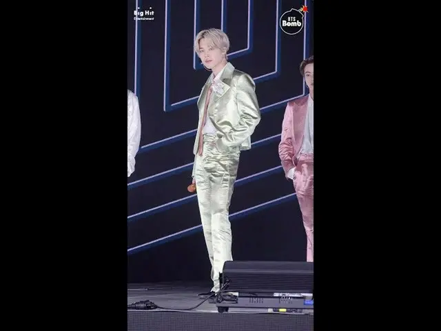 【公式】防弾少年団、[BANGTAN BOMB]「Dynamite」Stage CAM(Jimin focus)@ 2020 AMAs  -  BTS(BTS(