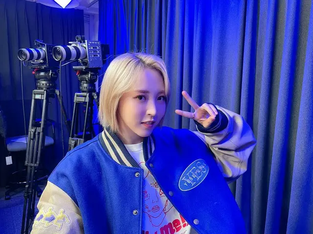 【t公式】MAMAMOO、[ #ムンビョル]私たちムームー皆さんムンビョルこのしばらくして、10時、ネイバーナウ「オベンガールズ」としている💙 #MAMAMO